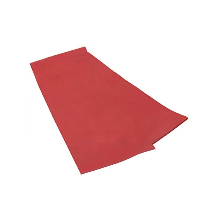 Orta Seviyede Dirençli Pilates Bandı - Kırmızı, 120 x 15 cm