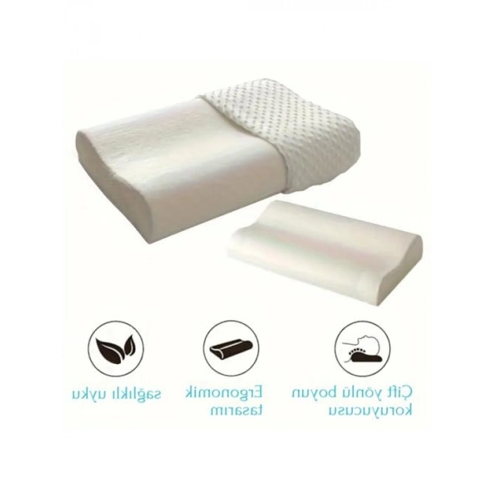 Ortopedik Visco Boyun Yastığı - Ergonomik ve Destekleyici Tasarım