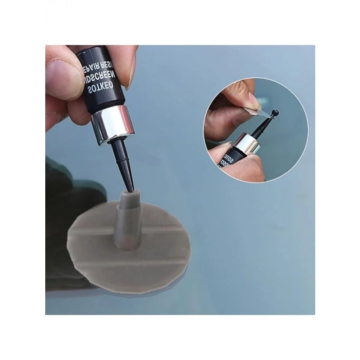 Oto Cam Tamir Kiti - Çatlak ve Çizik Giderici Set