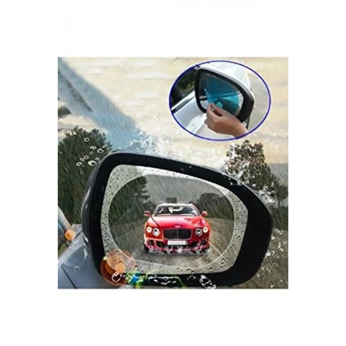 Oto Yan Ayna Yağmur Kaydırıcı Film | Çift Paket
