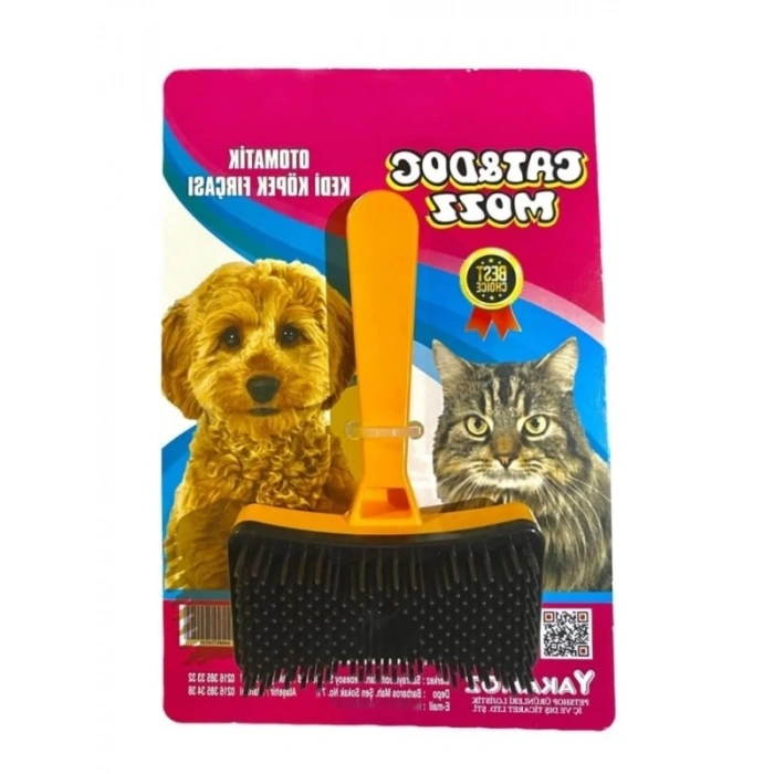 Otomatik Kolay Temizlenebilen Kedi ve Köpek Fırça Tarağı
