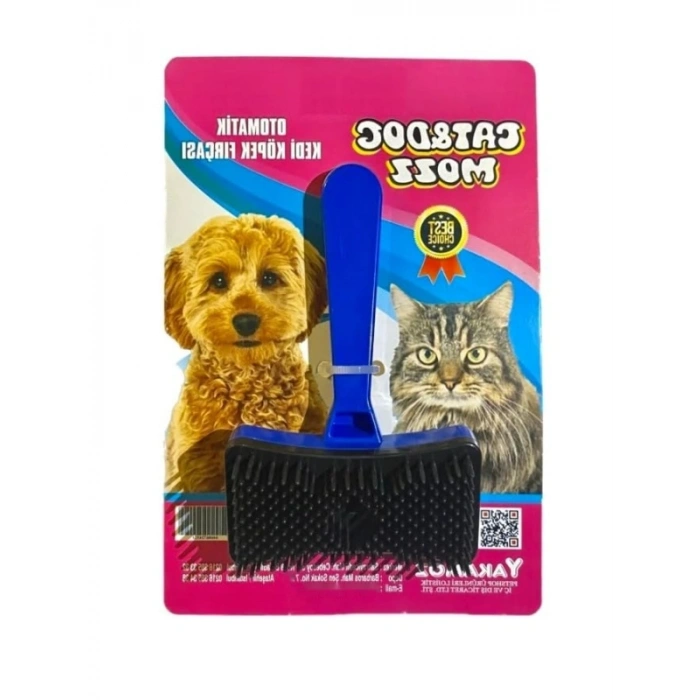 Otomatik Kolay Temizlenebilen Kedi ve Köpek Fırça Tarağı