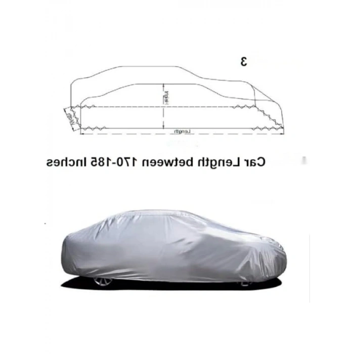Otomobil Branda, 443-472 cm Uygun Sedan Araçlar için