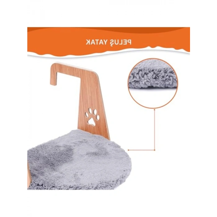 Oval Yapılı Radyatör Yatağı - Konforlu ve Askılı Tasarım (Gri)