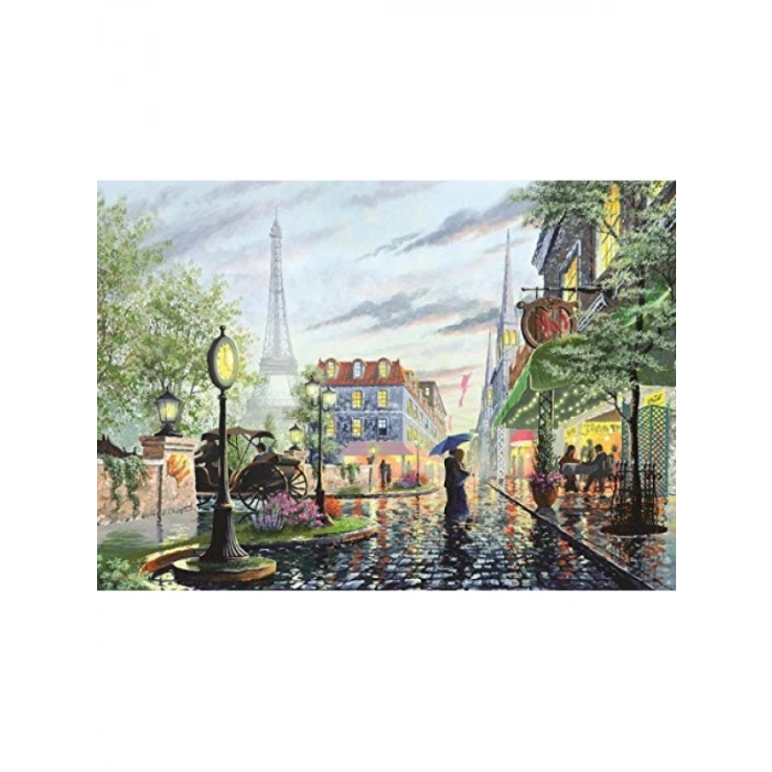 Paris Temalı 2000 Parça Puzzle, Yaz Yağmuru