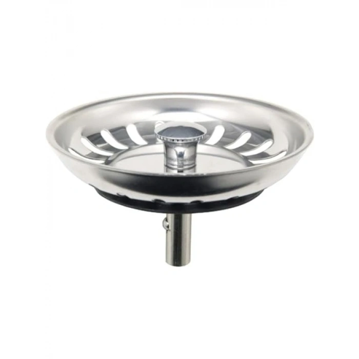 Paslanmaz Çelik Çöp Süzgeci - 8 mm Üst Izgara, 2li Set