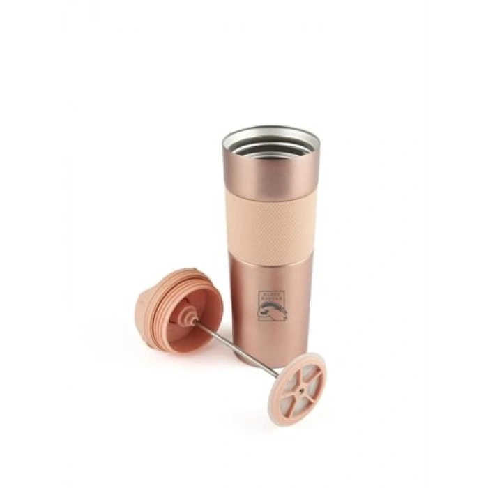 Paslanmaz Çelik French Press Termos (500 ml)
