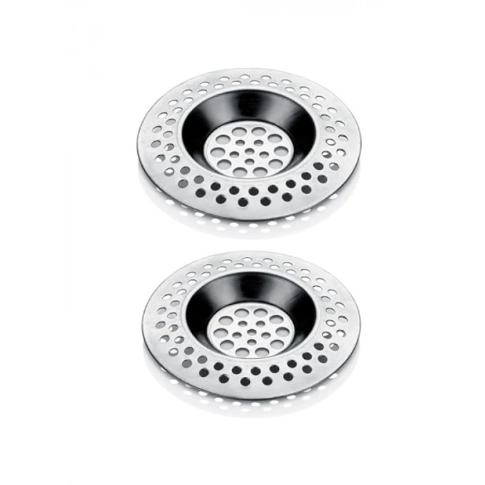 Paslanmaz Çelik Lavabo Süzgeci, 2 Adet