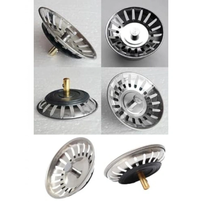 Paslanmaz Çelik Sifon Süzgeci - 8 cm