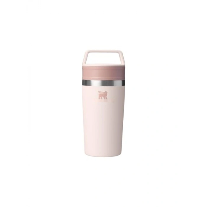 Paslanmaz Çelik Sızdırmaz Termos Bardak, Pembe Kuvars, 0.35 Litre