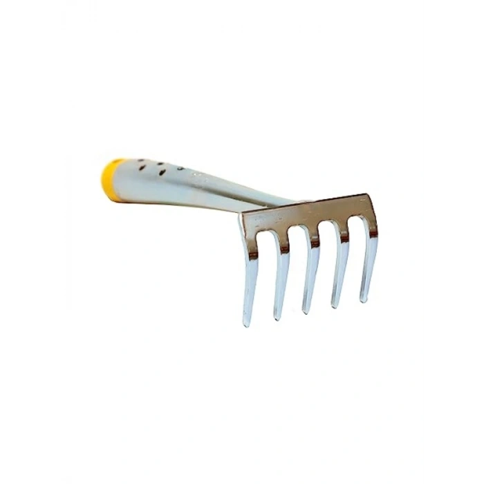 Paslanmaz Galvaniz Kaplama Mini Tırmık, 8.5 cm