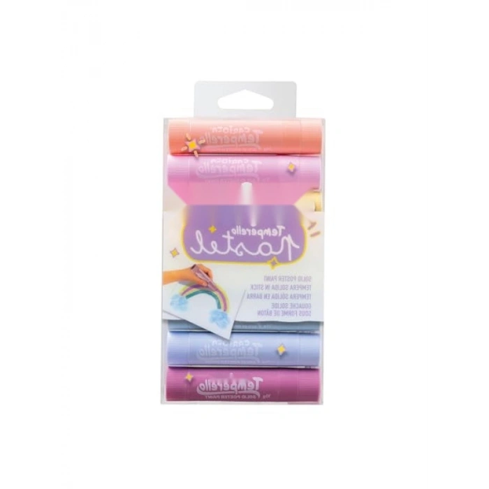 Pastel Boya Kalemi Seti - 8 Renkli Stick Kalem