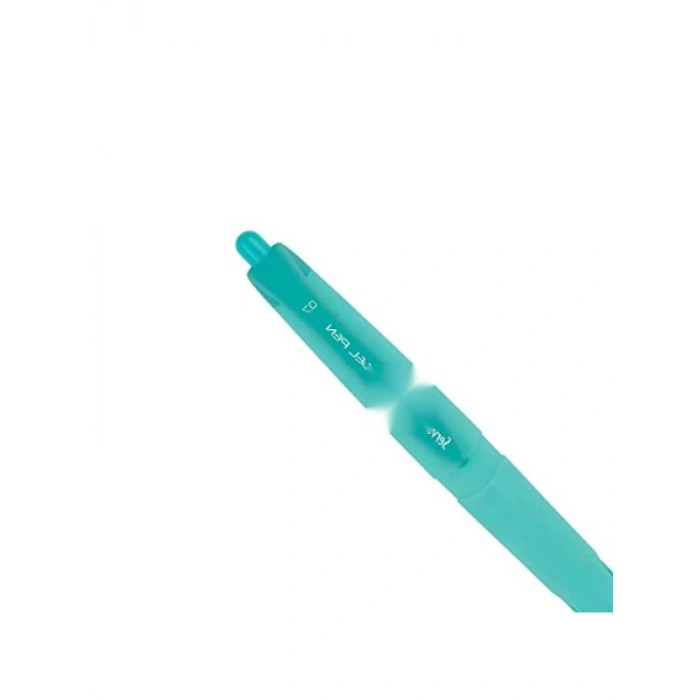 Pastel Nane Yeşili 3lü Jel Kalem Seti - 0.7mm Uç