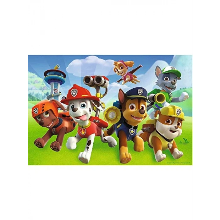 Paw Patrol Temalı 60 Parça Çocuk Puzzle