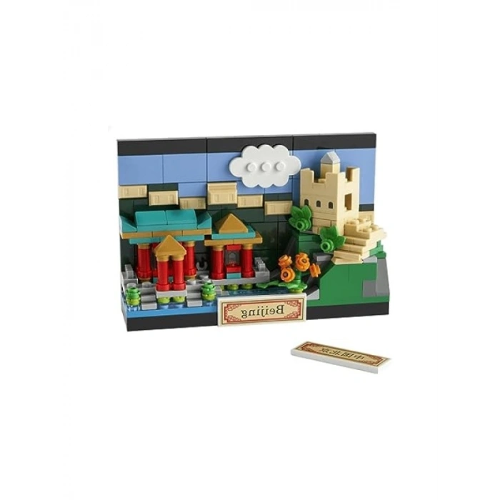 Pekin Temalı 3D Kartpostal Yapım Seti - 276 Parça