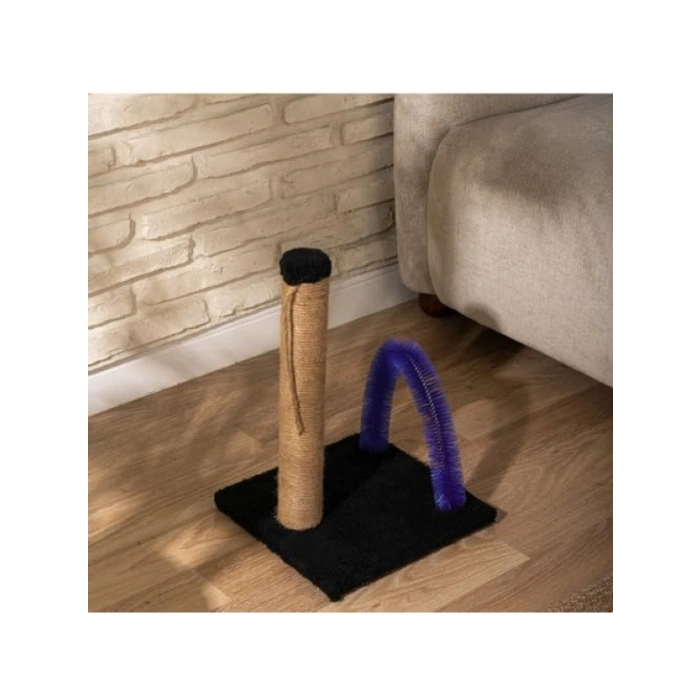 Peluş Kumaş Kedi Tırmalama Tahtası (40 cm)