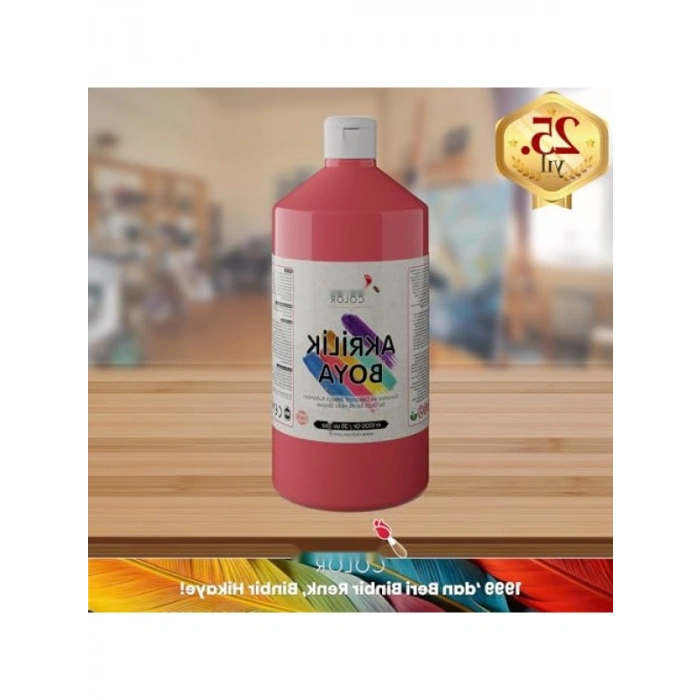 Pembe Akrilik Boya 1000 gr