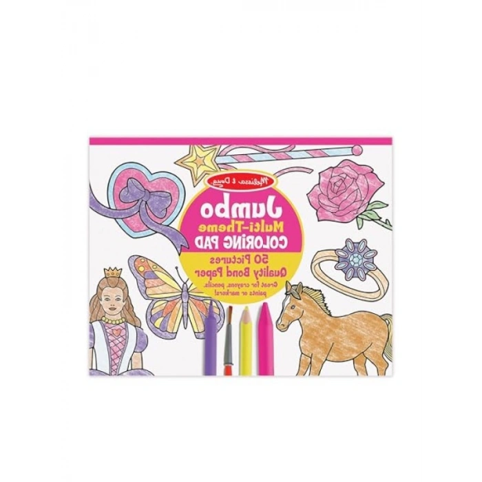 Pembe Dev Boyama Kitabı - 50 Sayfa