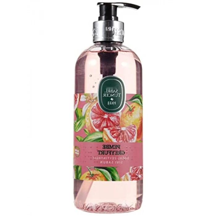 Pembe Greyfurt Aromalı Doğal Zeytinyağlı Sıvı Sabun 500 ml