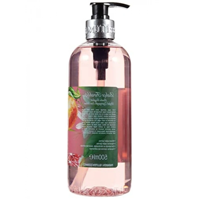 Pembe Greyfurt Aromalı Doğal Zeytinyağlı Sıvı Sabun 500 ml