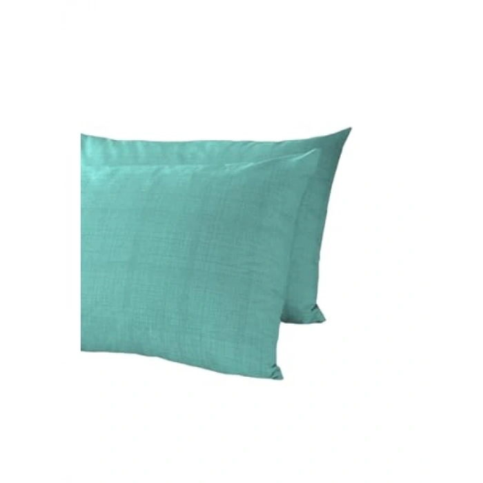 Petrol Renkli 50x70 cm Yastık Kılıfı 2li Set