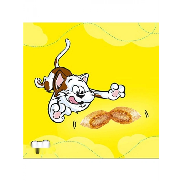 Peynirli ve Sığırlı Kuru Kedi Ödül Maması 2li Paket 60 Gr