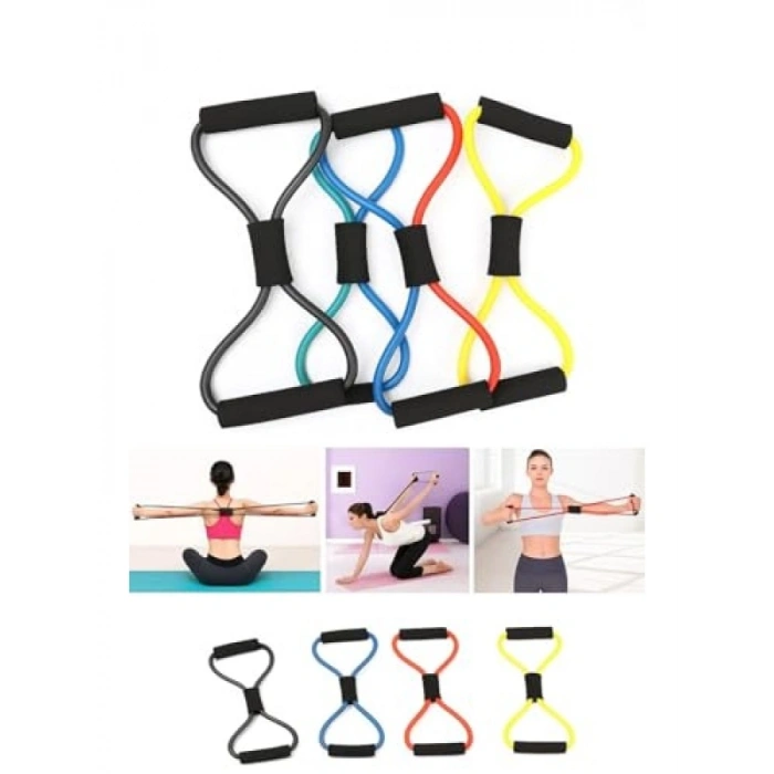 Pilates Egzersiz Bandı - Dayanıklı Spor Lastiği CKS-3