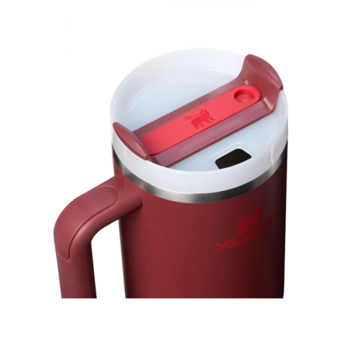 Pipetli Termos, 1.18L Kapasite, Koyu Kırmızı