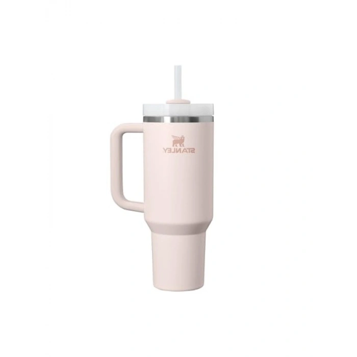 Pipetli Termos Bardak - 1.18 Litre, Pembe Kuvars