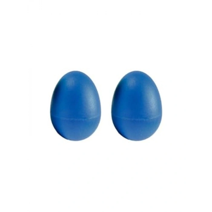 Plastik Mavi Yumurta Marakas Müzikal Set (2 Adet)