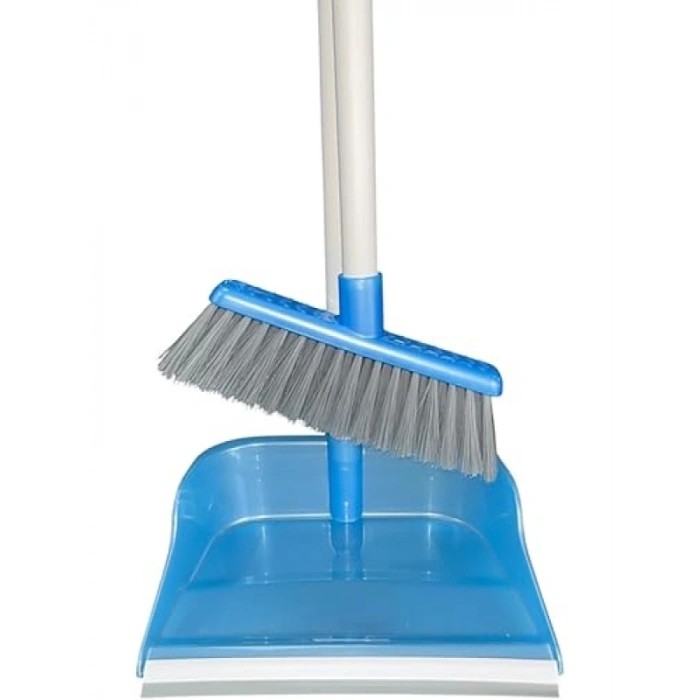 Plastik Saplı Faraş Takımı - Ergonomik Tasarım, Açık Mavi