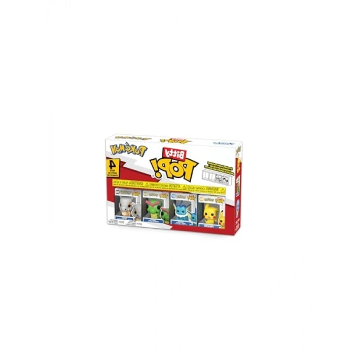 Pokemon Temalı 4lü Pikachu Figür Seti