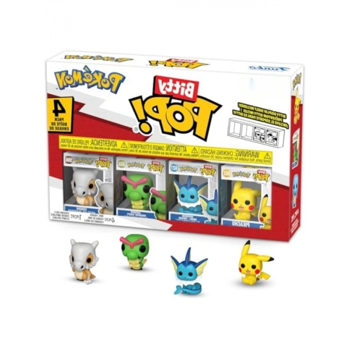Pokemon Temalı 4lü Pikachu Figür Seti
