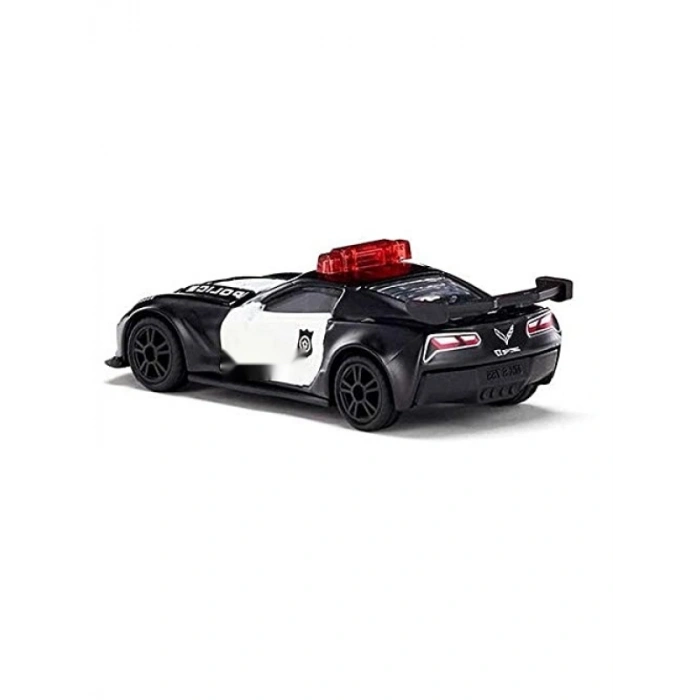 Polis Temalı Chevrolet Corvette ZR1 Oyuncak Araba