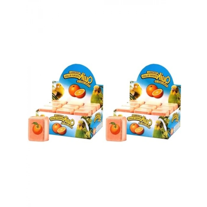 Portakal Aromalı Enerji Bloğu, Kuşlar İçin (2 Paket)