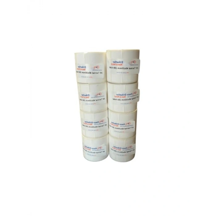 PP Termal Etiket 40mm x 30mm - Ruloda 200 Adet