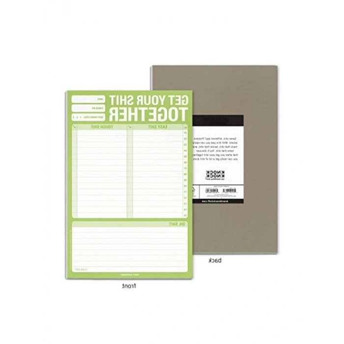 Pratik Planlayıcı Defter - 60 Sayfa, 22.86 x 15.24 x 0.95 cm