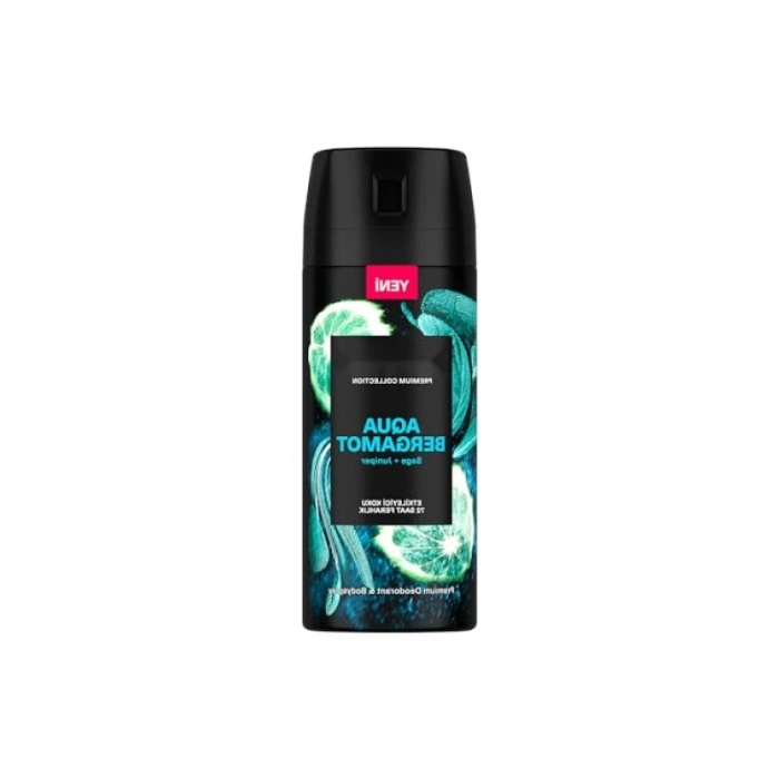 Premium Erkek Deodorant Sprey Aqua Bergamot 150 ml