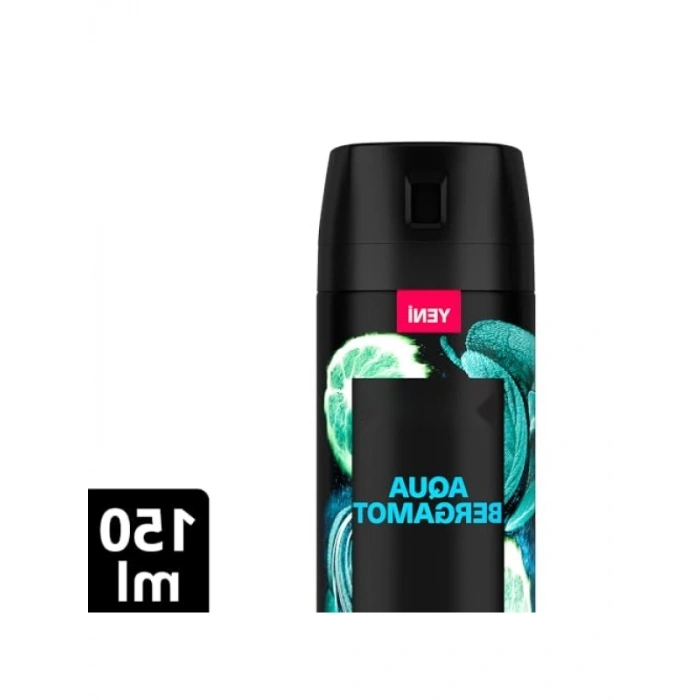 Premium Erkek Deodorant Sprey Aqua Bergamot 150 ml