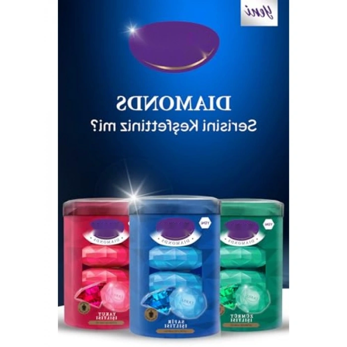 Premium Görünümlü Elmas Şeklinde Sabun - 90 Gram x 4
