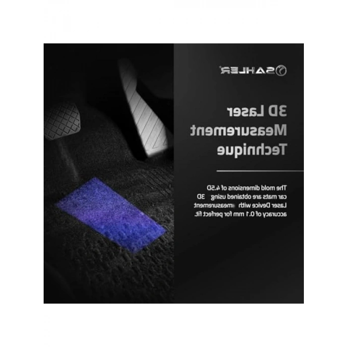 Premium Havuzlu Oto Paspas - Citroen C3 Aircross MHEV Uyumlu