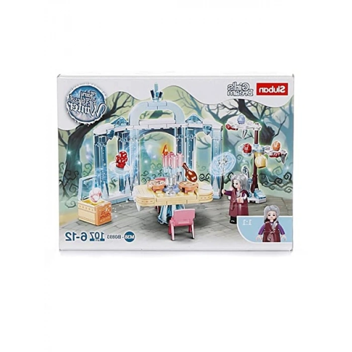 Prenses Evi Yapım Seti - 107 Parça