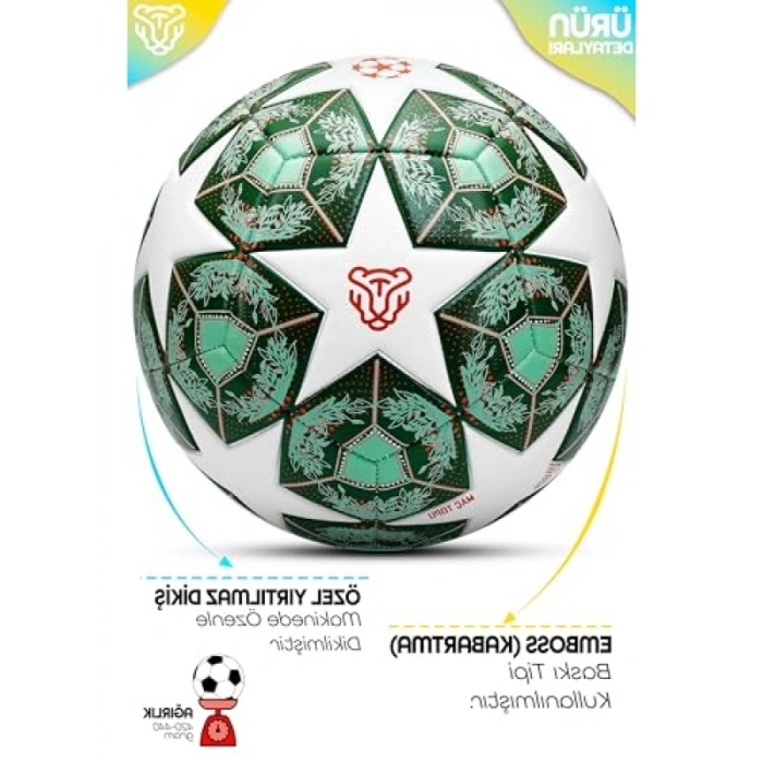 Profesyonel Futbol Topu, Sert Yapılı ve Pompalı Tasarım