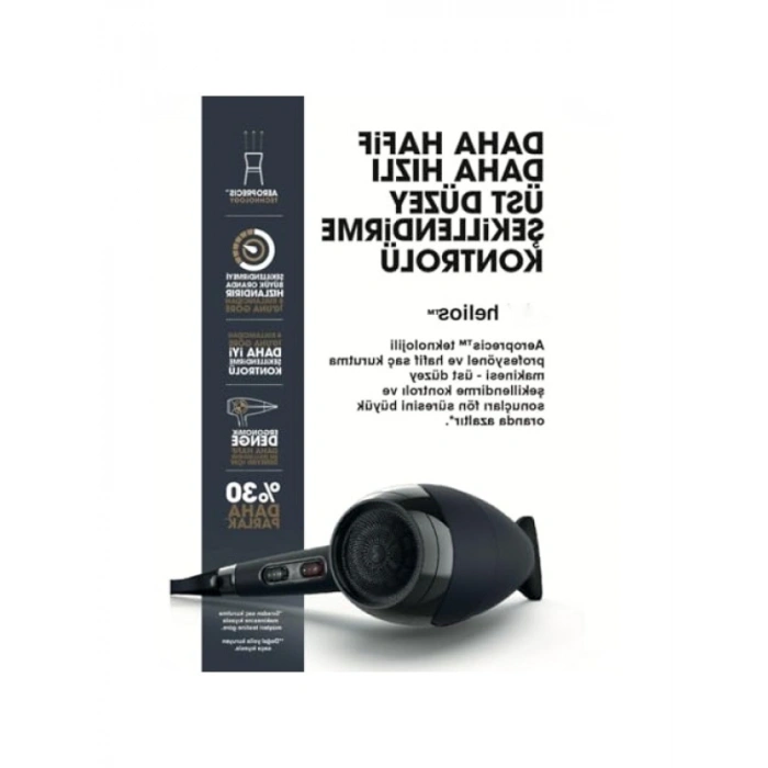 Profesyonel Saç Kurutma Makinesi - 2000 Watt Güç ile Siyah