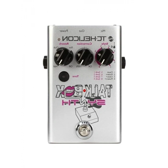 Profesyonel Talkbox Synth Efekt Pedalı - Gitar ve Vokal için