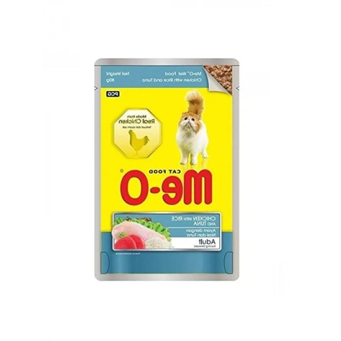 Protein Ağırlıklı Tavuklu ve Pirinçli Kedi Yaş Mamaları (12 x 80 Gr)