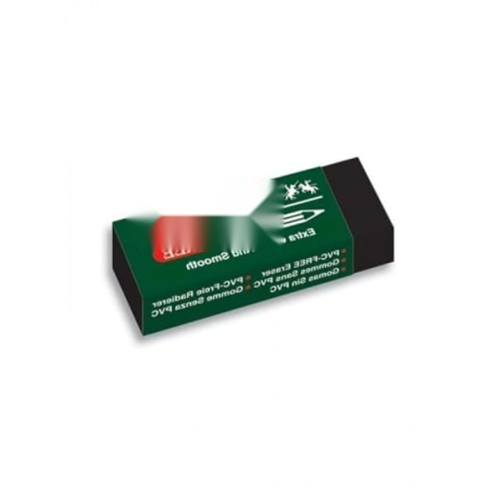 PVC Free Büyük Boy Siyah Silgi - 3 Adet