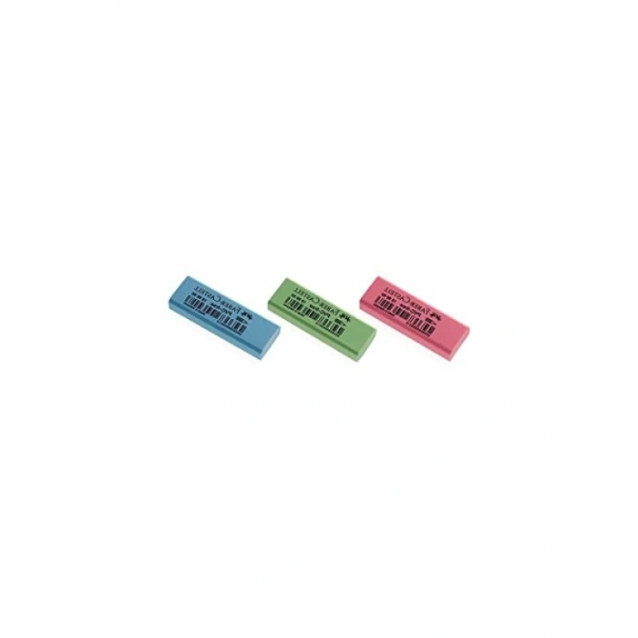 PVC İçermeyen Renkli Silgi - Küçük Boy, Ekonomik Set