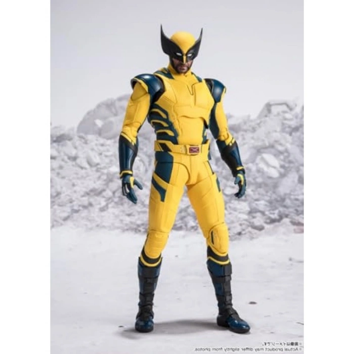 PVC ve ABS Malzemeden Boyalı Aksiyon Figürü - Wolverine