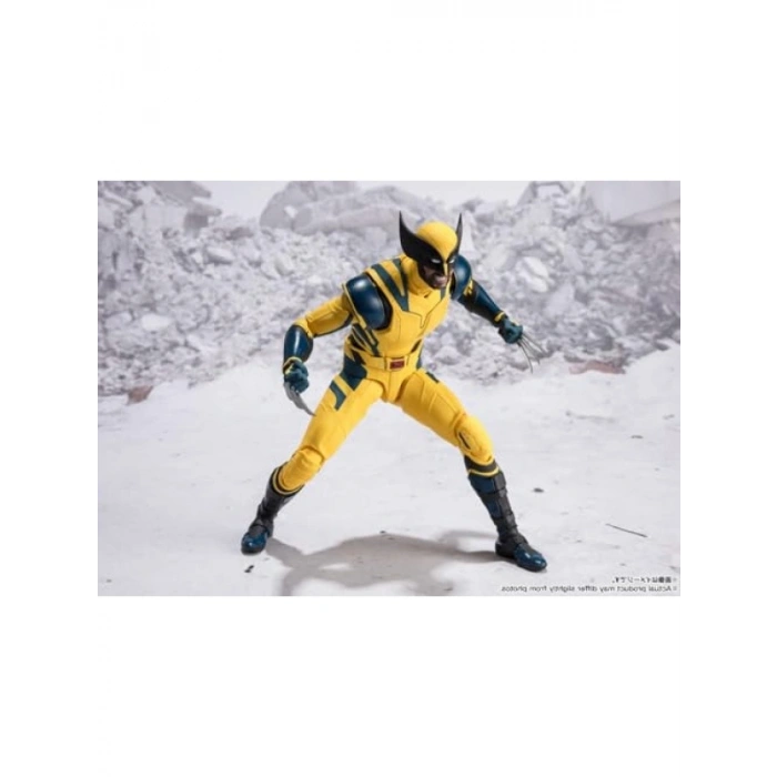 PVC ve ABS Malzemeden Boyalı Aksiyon Figürü - Wolverine